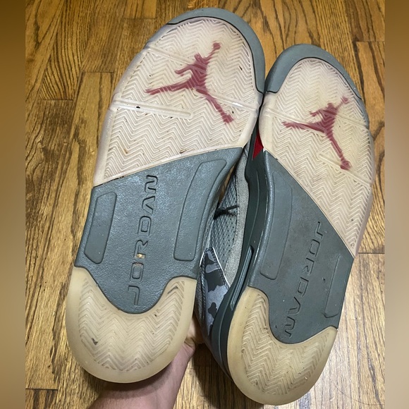 Nike Air Jordan 5 Retro Camo Shoes - Picture 10 of 11